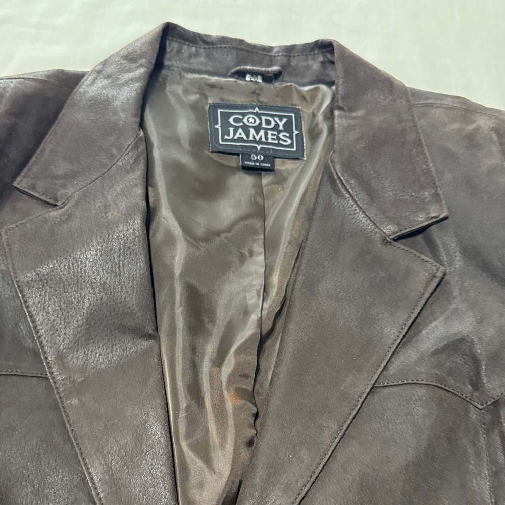 Men’s Brown Leather Jacket